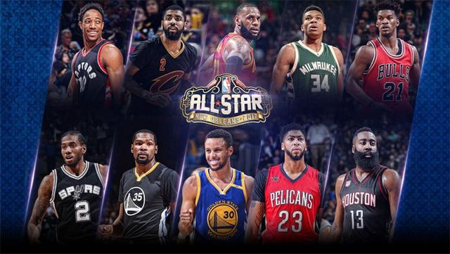 NBA全明星阵容，自然美景与心灵之旅的交融盛会