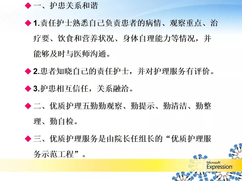 最新优质护理目标解读详解