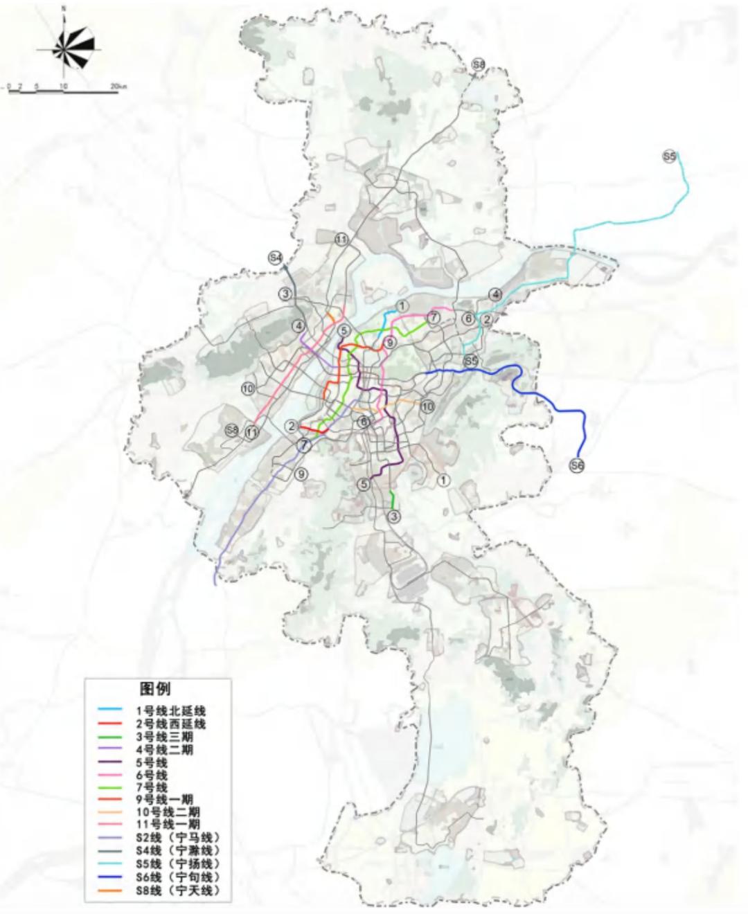 南京地铁线路图更新，城市的脉络与时代印记